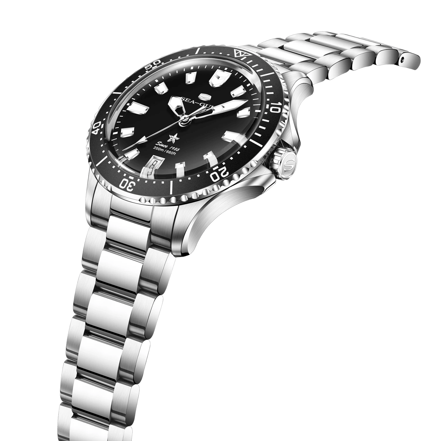Ocean Series | Gradient Dial | Dive Watch | Calendar | 39mm - Sea-Gull Watch Official Store