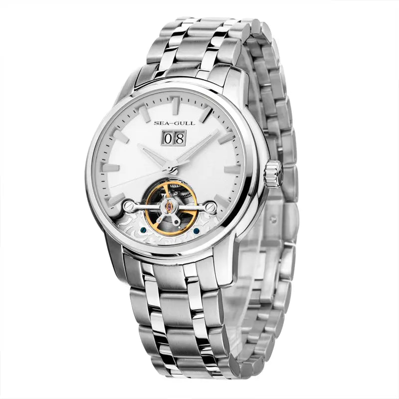 Scheletrato | Volano | Calendario Completo | Lancette Luminescenti | 41mm