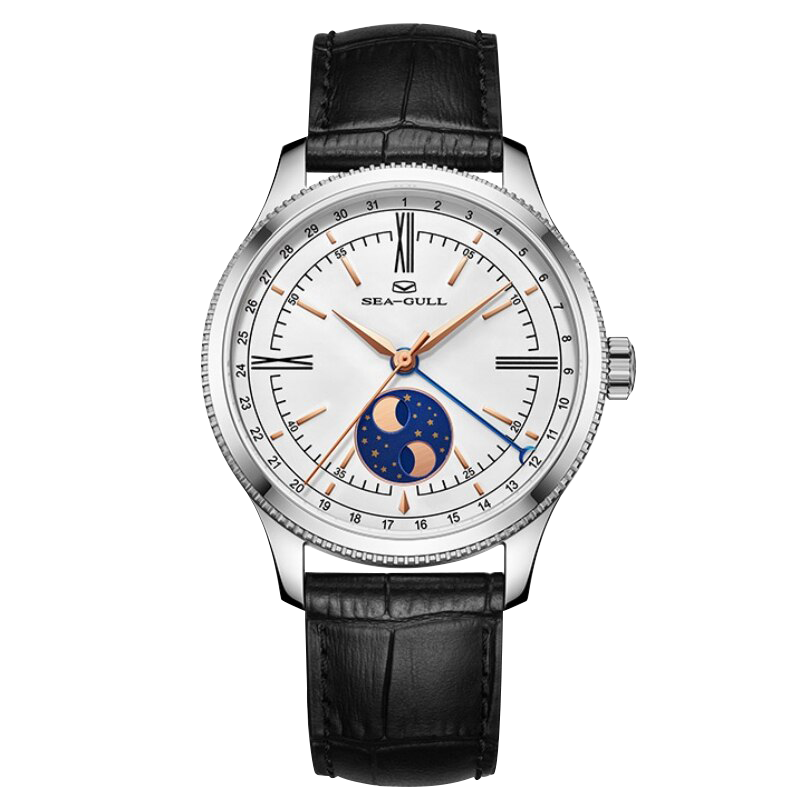 Moon Phase | Calendar | Roman Numeral | 41mm