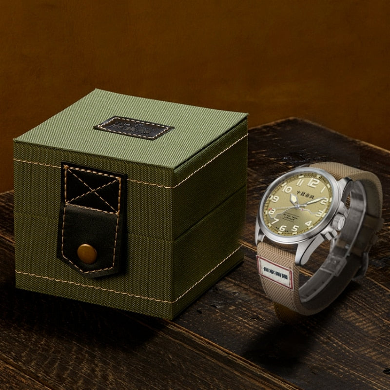 Militärische Uhr | Gedenkgeschenk-Box-Edition | Changjin-See-Kooperation | Leuchtend | 43mm