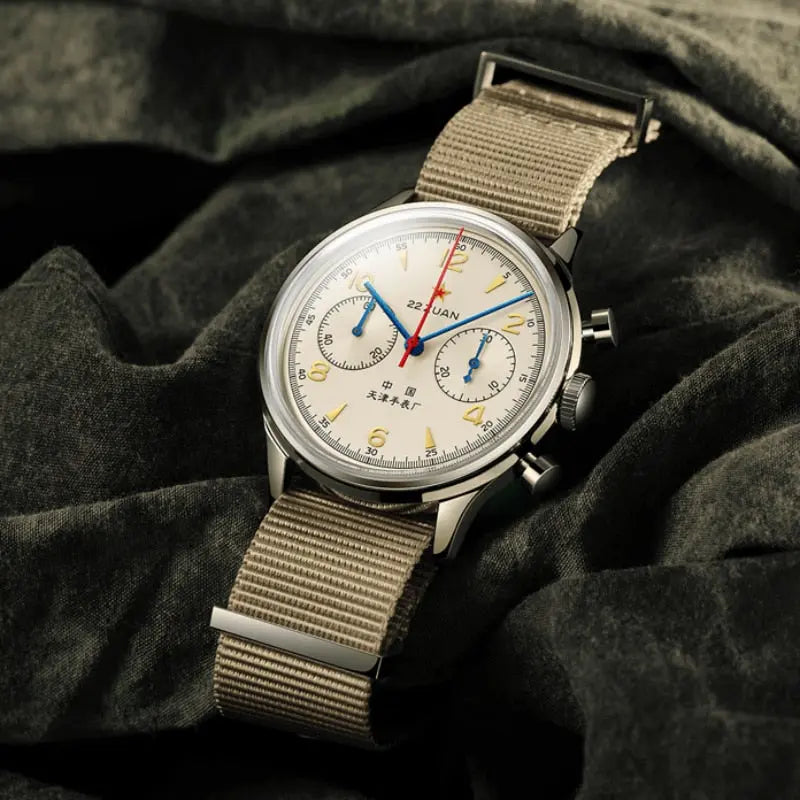 Seagull 1963 Vintage Pilot Aviation Chronograph Men's Manual
