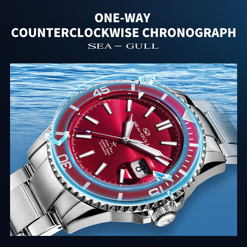 Diving | Ocean Star | 200M Waterproof | Calendar | Luminous | 44mm