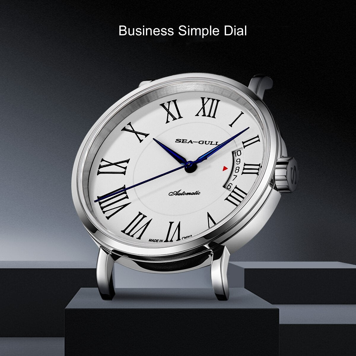 Business | Calendar | Roman Numeral | 40mm