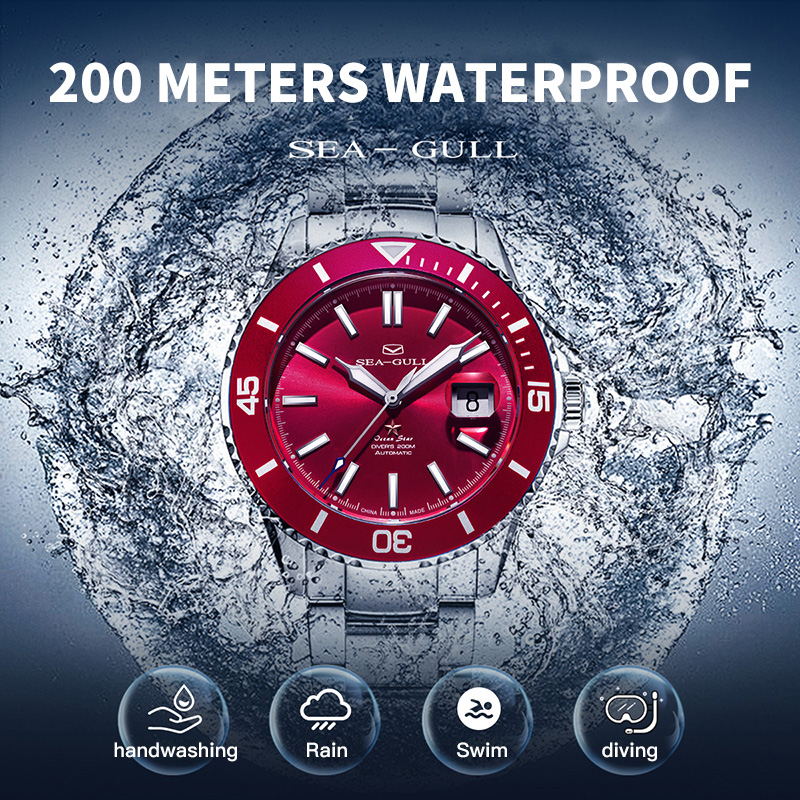 Diving | Ocean Star | 200M Waterproof | Calendar | Luminous | 44mm