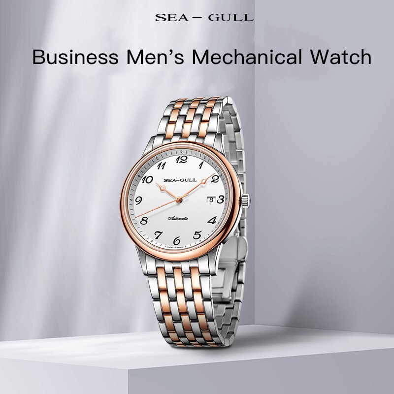 Business | Single Calendar | Stainless Steel Strap | 39mm