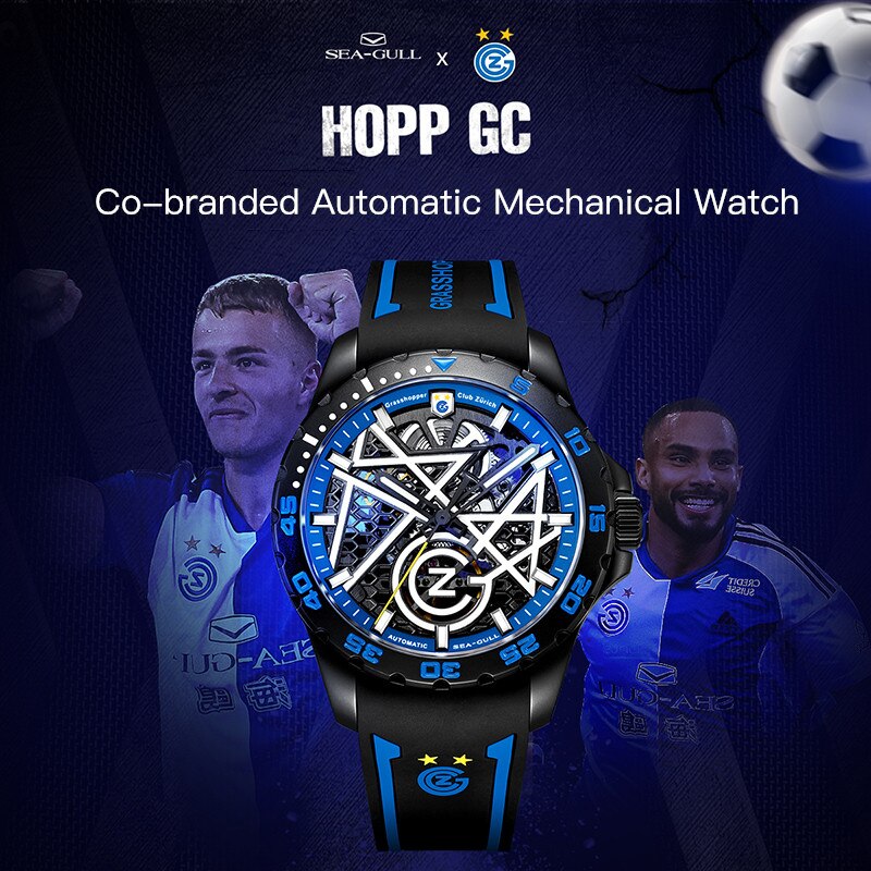 Grasshopper Club Collaboration | Full Skeleton | Luminous | 44mm