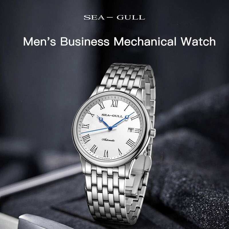 Business | Roman Numeral | Calendar | 39mm