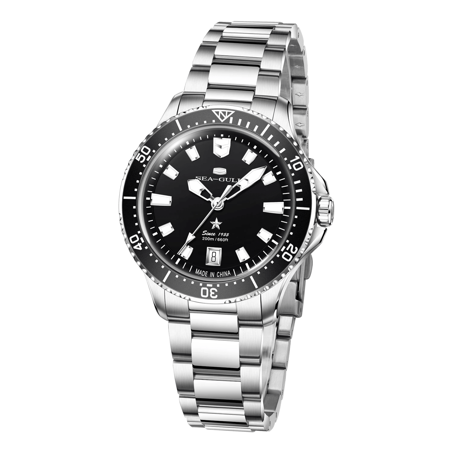 Ocean Series | Gradient Dial | Dive Watch | Calendar | 39mm - Sea-Gull Watch Official Store