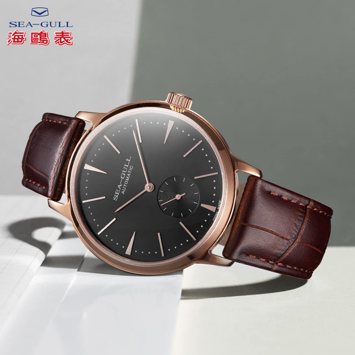 Small Triple Hands | Business | Seconds Sub-dial | 40mm - Sea-Gull Watch Official Store