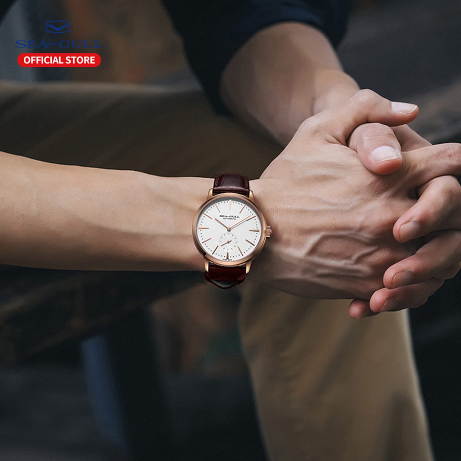 Small Triple Hands | Business | Seconds Sub-dial | 40mm - Sea-Gull Watch Official Store