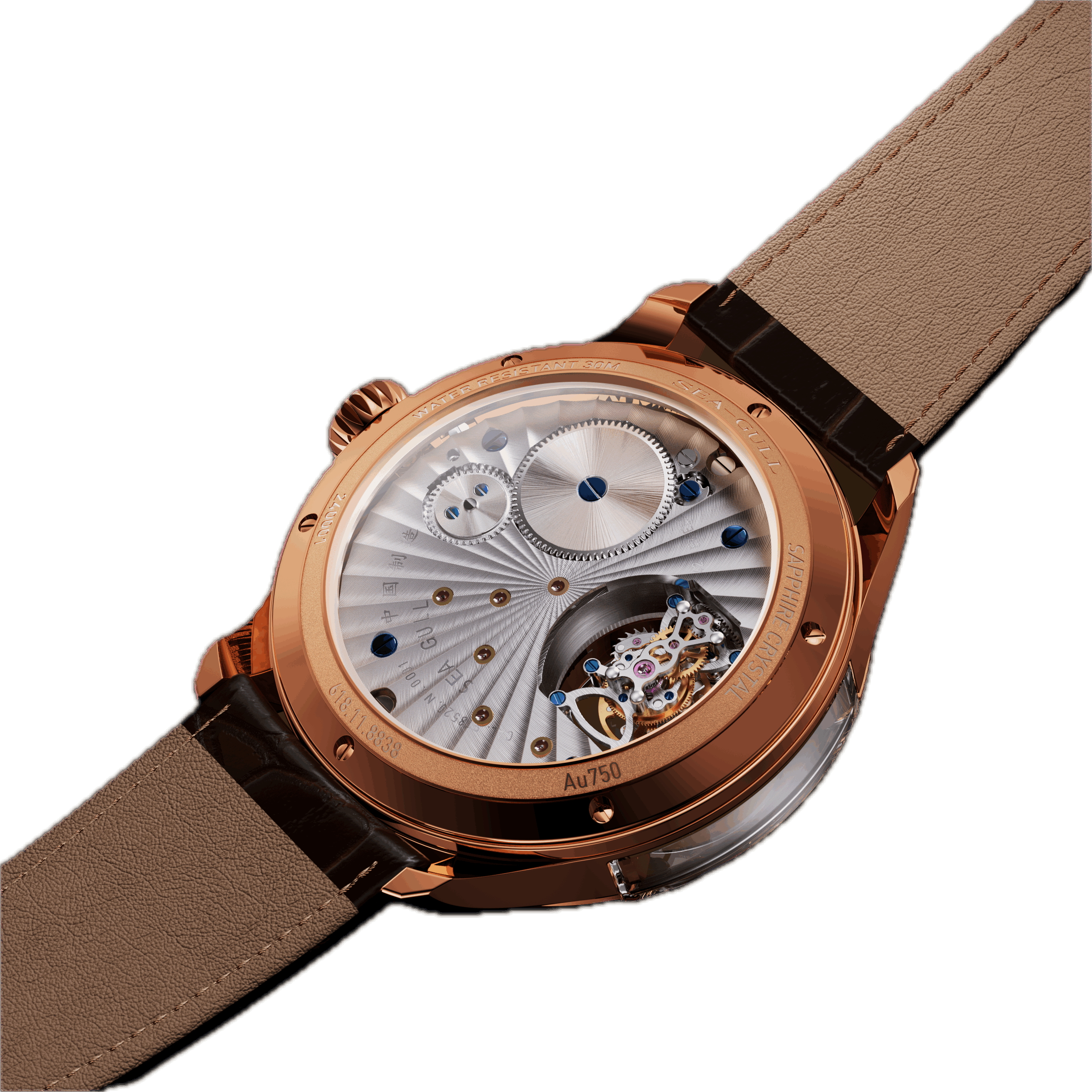 Tourbillon Tri-Axial | Negocios | 44mm