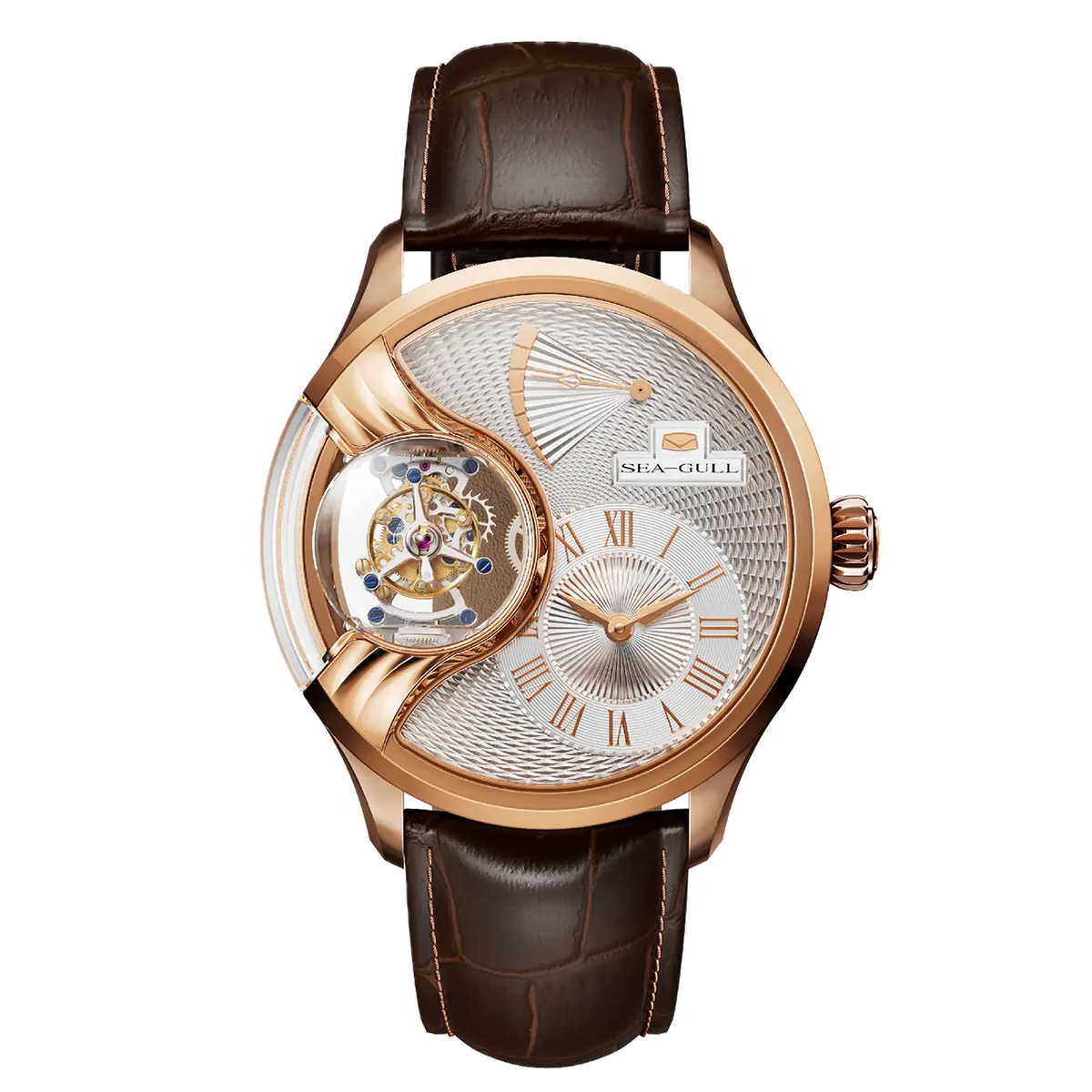 Seagull Tri-Axial Tourbillon Men's Manual Mechanical Watch ST8520GC