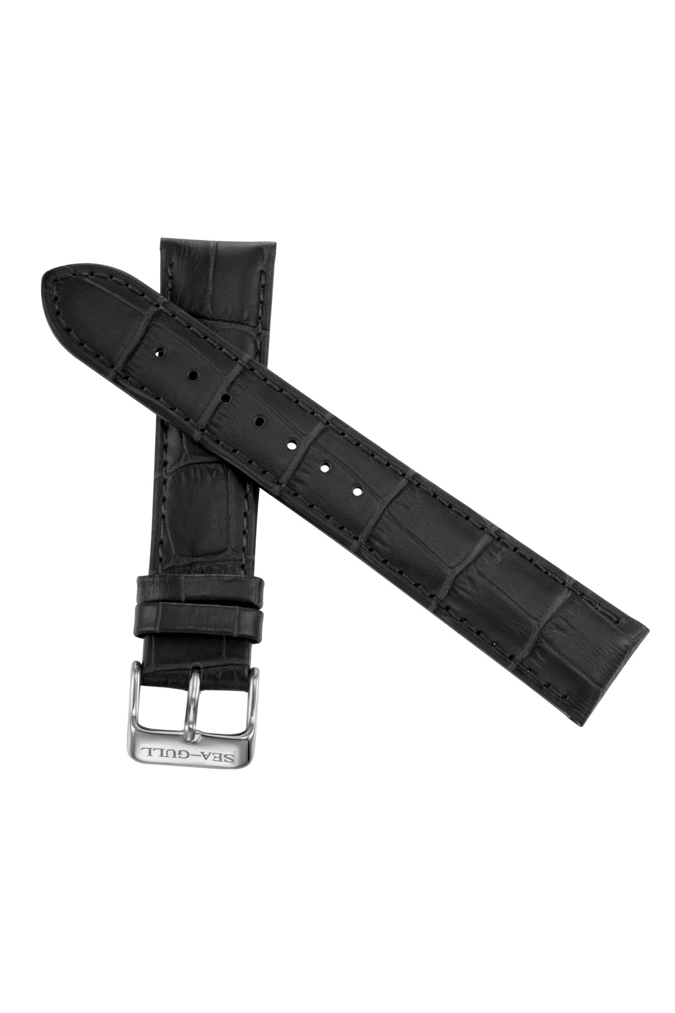 Leather Strap | Original | Pin Buckle | 16mm-22mm - Sea-Gull Watch Official Store